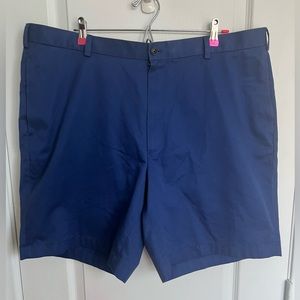 BROOKS BROTHERS Mens Lightweight Advantage Chino Shorts Blue Size W42